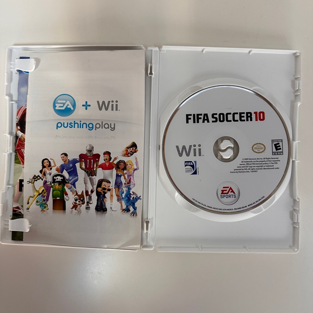 FIFA Soccer 10 
Game for Nintendo Wii